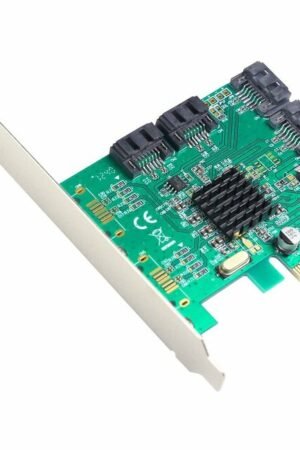 SYBA Multimedia 4-port SATA III PCI-e Version 2.0. x2 Slot Controller Card SI-PEX40057