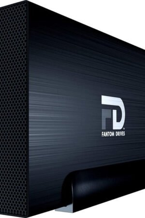 Fantom Drives FD GFORCE 6TB 7200RPM External Hard Drive - USB 3.2 Gen 1 & eSATA - Black - Compatible with Windows & Mac - Made with High Quality Aluminum - 1 Year Warranty. Extra year of warranty when registered with Fantom Drives - (GFP6000EU3)