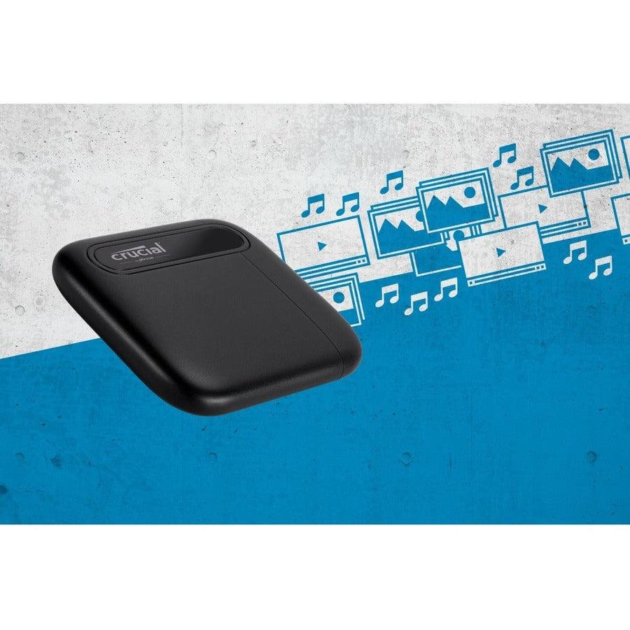 Crucial X6 500 GB Portable Solid State Drive - Internal CT500X6SSD9 - Image 2
