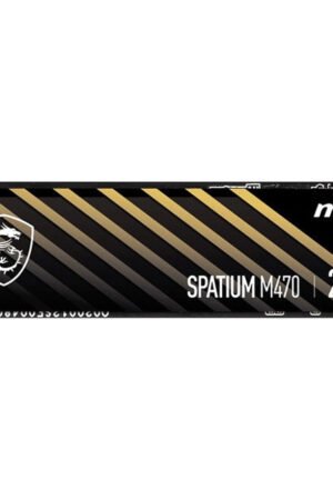 MSI SPATIUM M470 2 TB Solid State Drive - M.2 2280 Internal - PCI Express NVMe (PCI Express NVMe 4.0 x4) SM470N2TB
