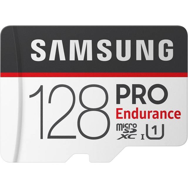 Samsung 128Gb Pro Endurance Microsd Memory Card W/ Adapter. Retail