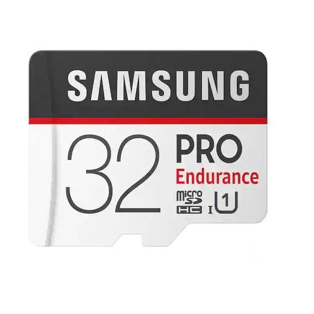 Samsung 32Gb Pro Endurance Microsd Memory Card W/ Adapter. Retail