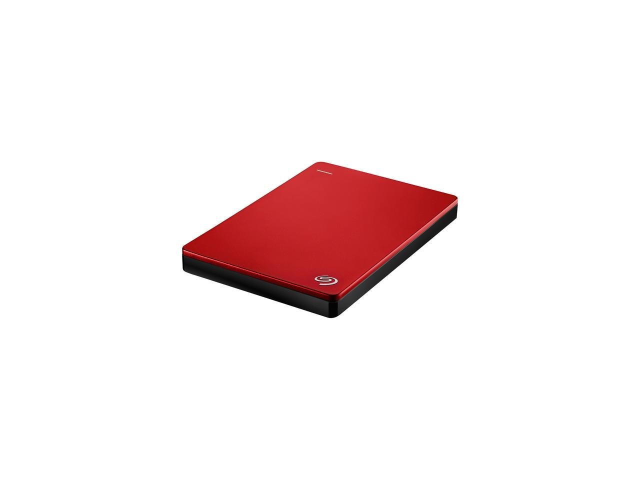 Seagate Backup Plus Slim 2Tb Usb 3.0 Portable External Hard Drive - Stdr2000103 (Red) - Image 2