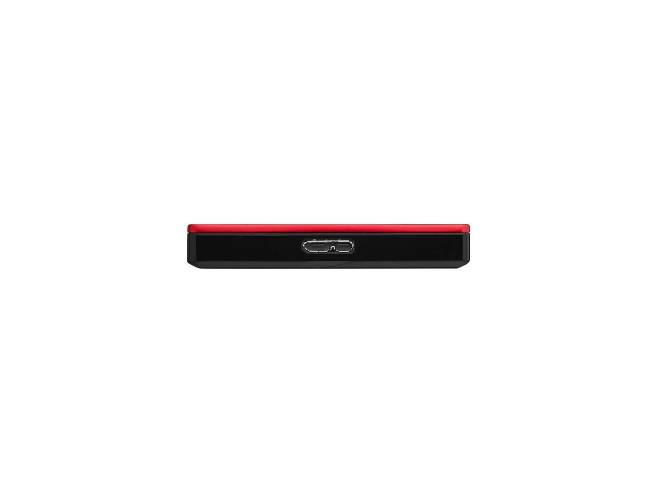 Seagate Backup Plus Slim 2Tb Usb 3.0 Portable External Hard Drive - Stdr2000103 (Red) - Image 3