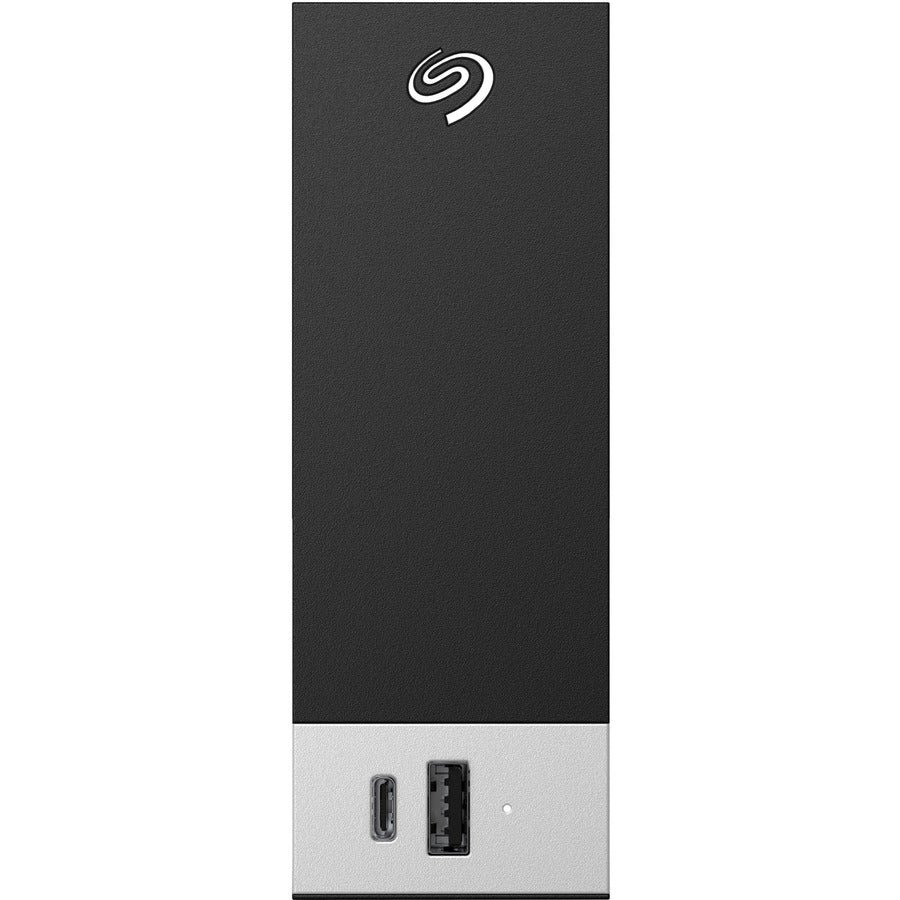 Seagate One Touch STLC8000400 8 TB Hard Drive - 3.5 External - SATA (SATA/600) - Black - Image 4