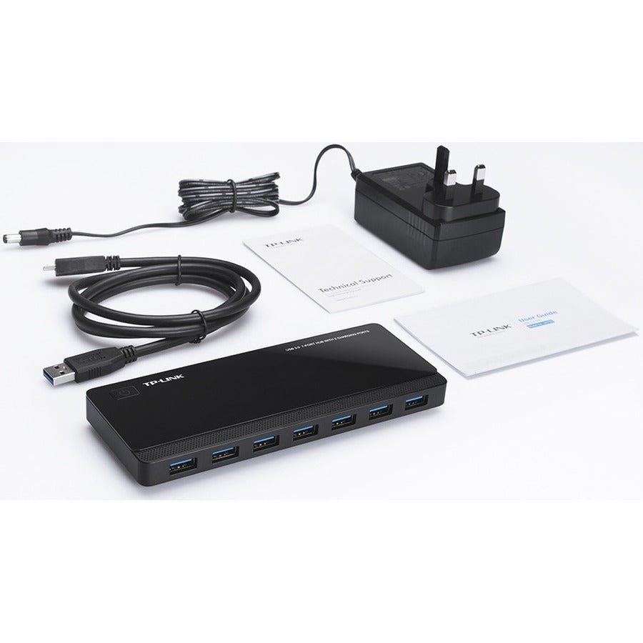 Tp-Link Uh720 - Powered Usb Hub 3.0 With 7 Usb 3.0 Data Ports And 2 Smart Charging Usb Ports - Image 5